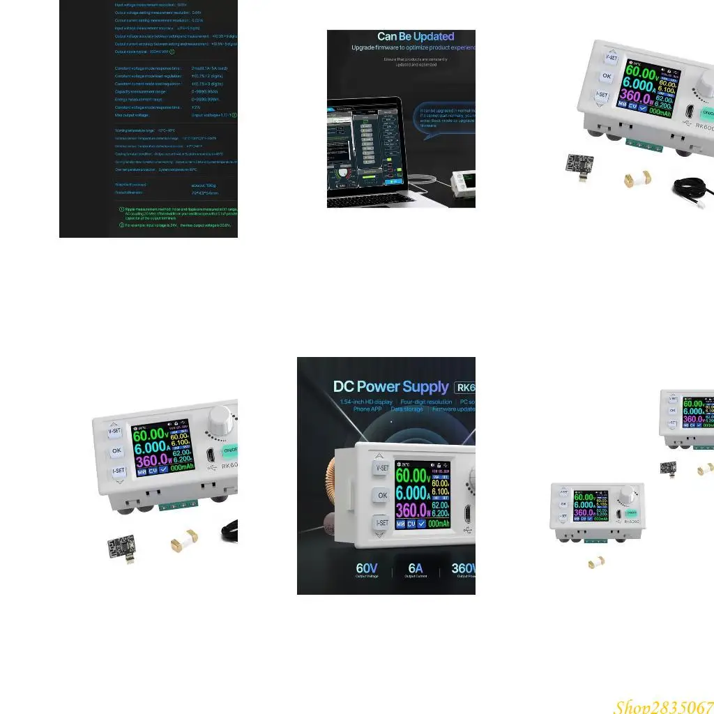 

Digital Benches Power Supply 0 60V Adjustable Output With Cooling Fan Systems 831F