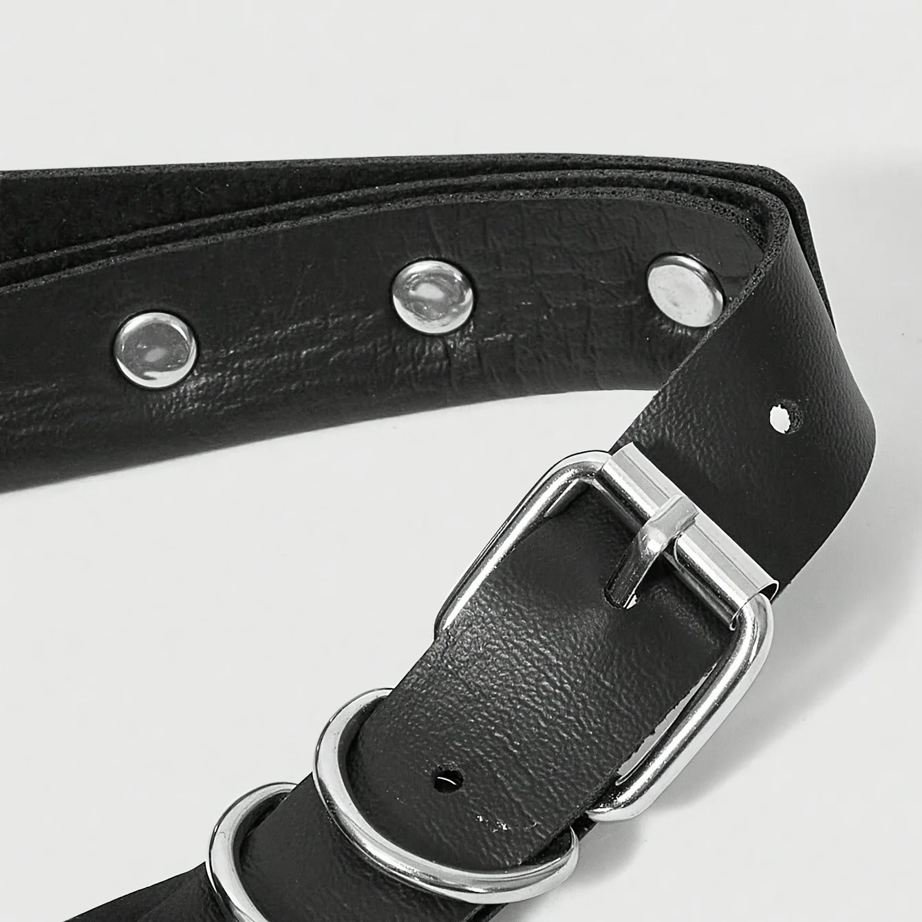 Cravate Y2K Punk pour Hommes et Femmes, avec Fermeture Éclair Cloutée, Imprimé Crâne et Lettres, Acc