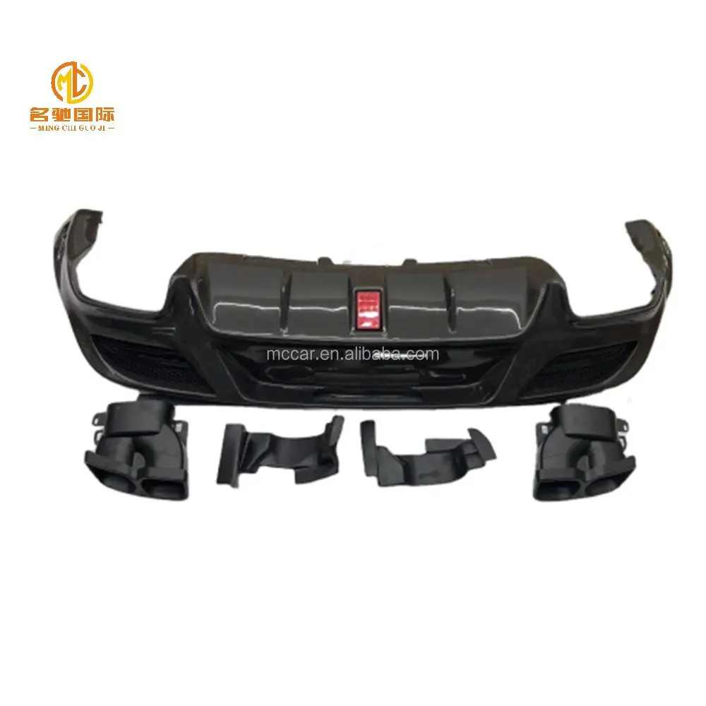 

For Mercedes Benz GLE63S Rear Diffuser BS GLE63 Coupe Car Bumper