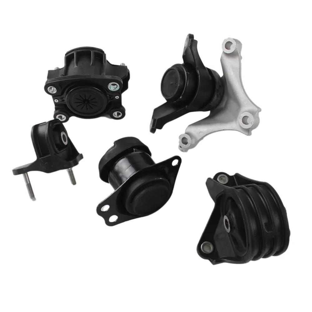 5PCS Engine Motor & Trans Mount Set For Honda Accord 2.4L 2013-2017 Auto Trans Engine Accessories A65072 A65054 A65040 A65068 A65071 50830T2FA01 50820T2FA01 50810T2FA01