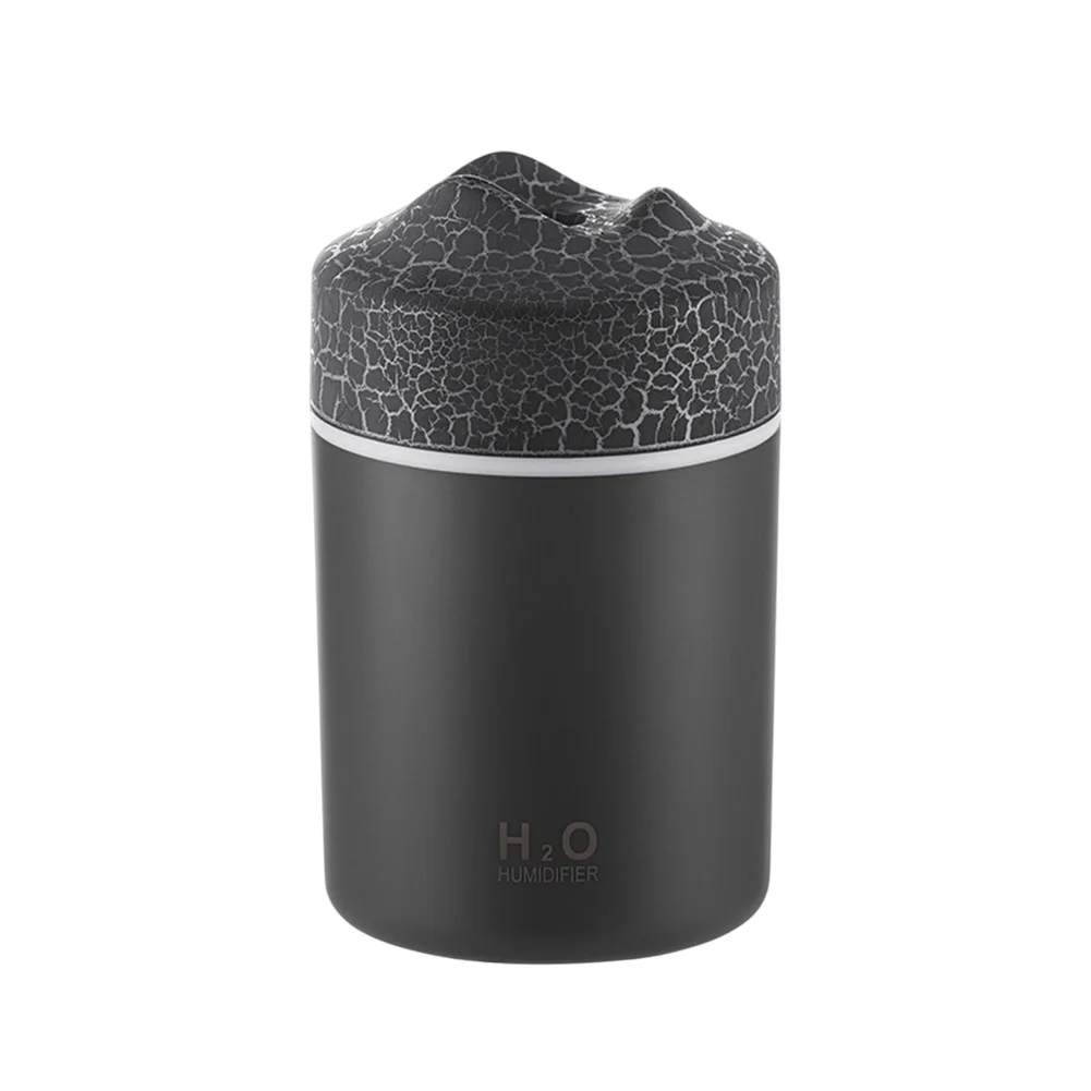 300ml Capacity Humidifier Machine Usb Vaporizer Air Hydration 130*78*78mm Car Humidifier Light Changing Feature