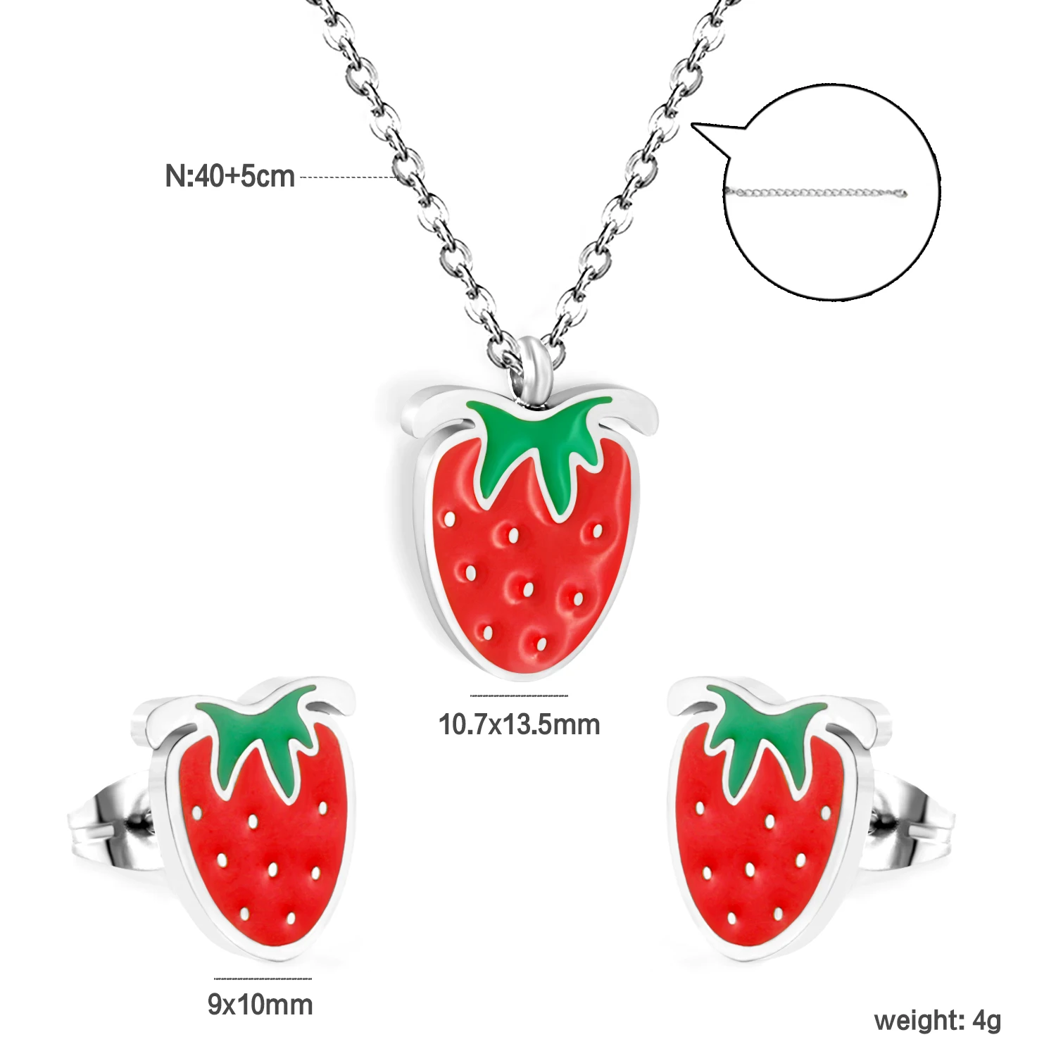 Women's Circular Shell Necklace & Earring Set, Wedding Party