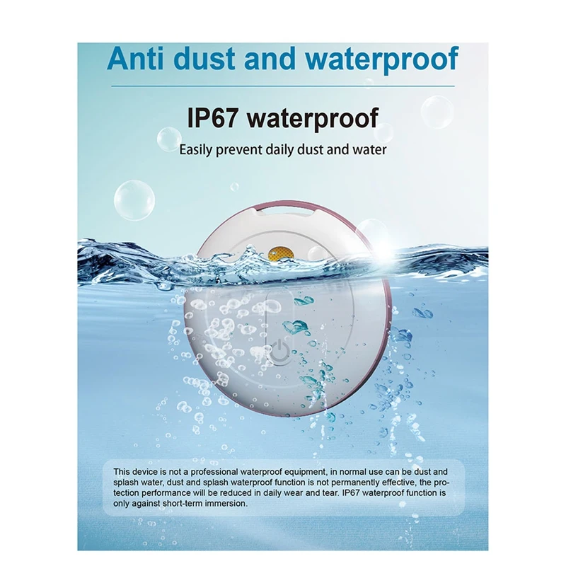 Smart Bluetooth GPS Tracker Anti-Loss Device, Compatible With IOS Smart Item Locator For Preventing Loss