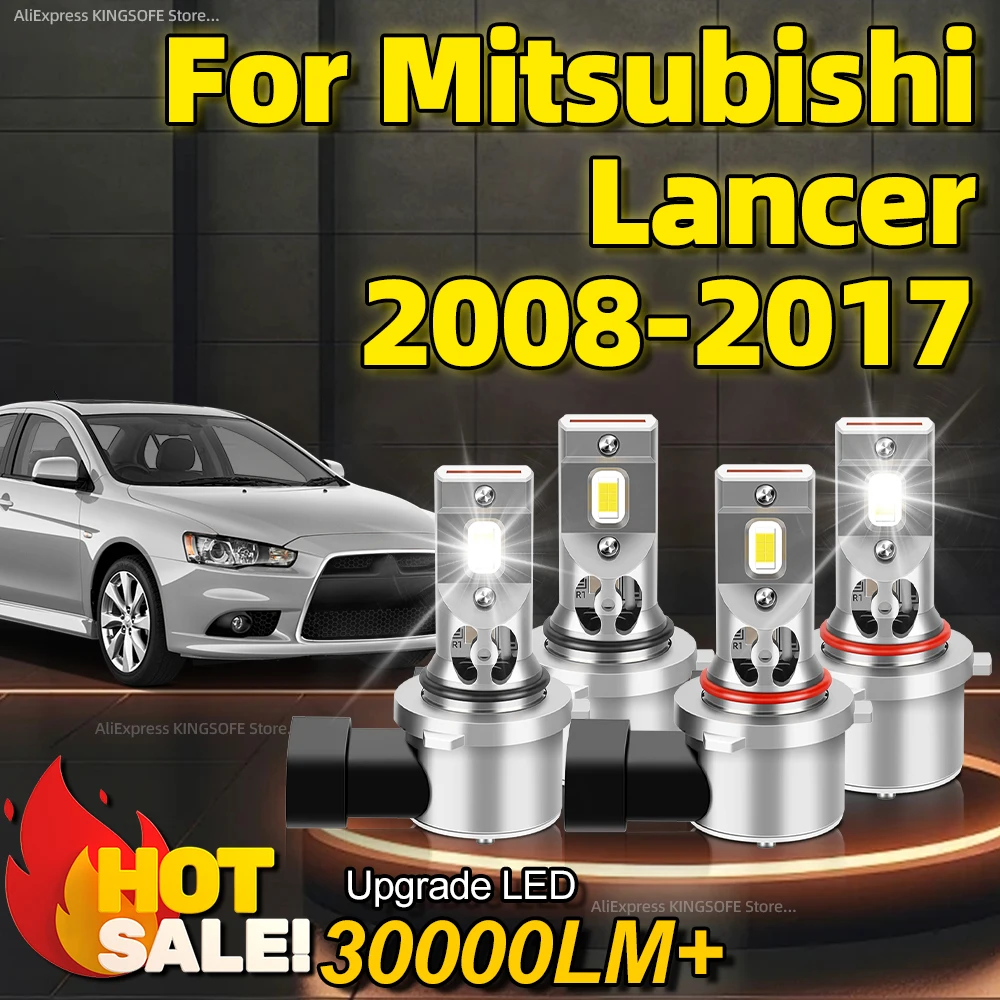 

2/4Pcs 200W LED Canbus HB3 HB4 Headlights 6000K Car Bulb For Mitsubishi Lancer 2008 2009 2010 2011 2012 2013 2014 2015 2016 2017