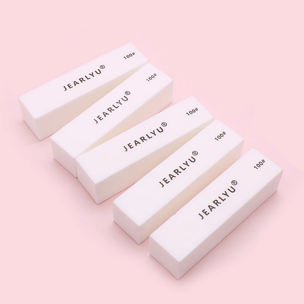 300Pcs Nail Art File For Acrylic/Natural Nails 4 Sided Sanding Buffer File Block Professional Manicure Products Nail Accessories