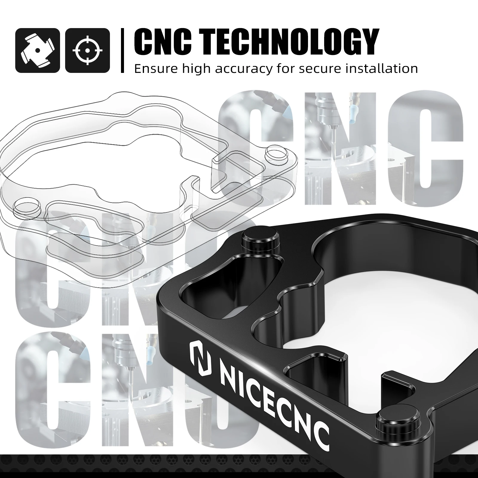 NICECNC para KTM EXC 300 SX 300 XCW 300 2024 2025 posición de válvula de potencia herramienta especial para Husqvarna TE 300 TX 300 GasGas EC 300