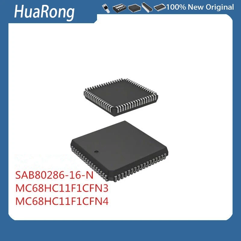 

2Pcs/Lot SAB80286-16-N MC68HC11F1CFN3 MC68HC11F1CFN4 PLCC68