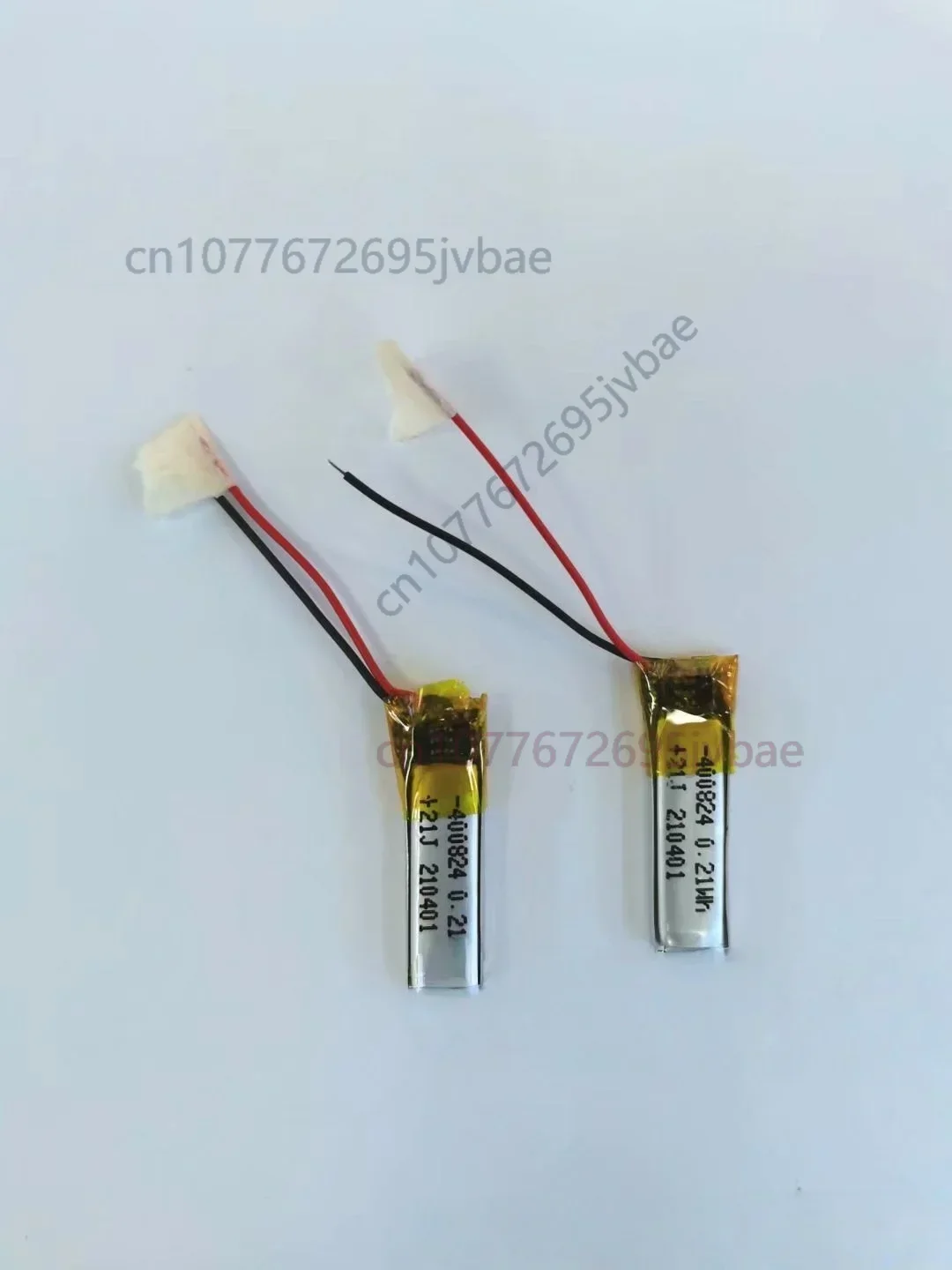 Li-Polymer Battery 400825 55mAh 3.7V 400824 for Smart Wearables Bluetooth Headset