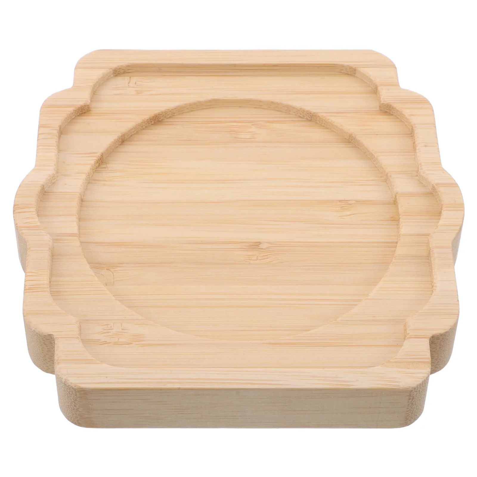 

Bamboo Tea Tray Heat-Resistant Gongfu Tea Tray Insulated Pot Mat Teapot Stand Anti-Scalding Table Protector Teapots Stand