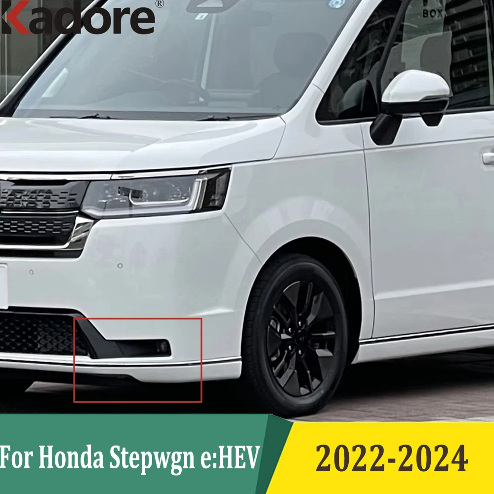 

Для Honda Stepwgn e:HEV 2022 2023 2024, хромированная рамка передних противотуманных фар, противотуманная фара, крышка лампы, накладка, аксессуары для защиты автомобиля