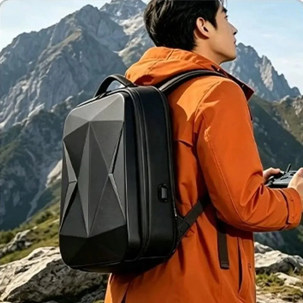 Hard Shell Waterproof Shockproof Backpack For DJI Avata 360 Large Capacity Portable Protective Storage Shoulder Bag Carry Case