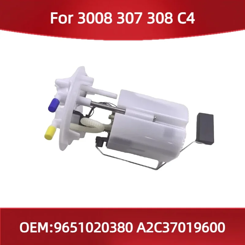 

9651020380 A2C37019600 Fit for Peugeot 3008 307 308 for Citroen C4 Fuel pump assembly