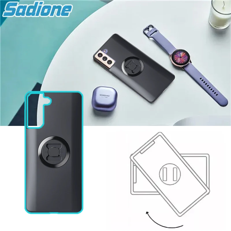 

Чехол для мобильных телефонов Samsung Galaxy S21 + чехол для смартфона подключение к чехлу аксессуары для мотоциклов S 21 + Корпус для сотового телефона