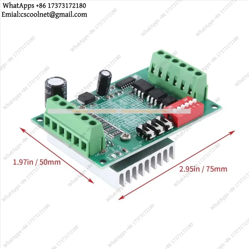 For TB6560 3A Stepper Motor Driver Board 10-Speed Current Multi-Function Single Controller