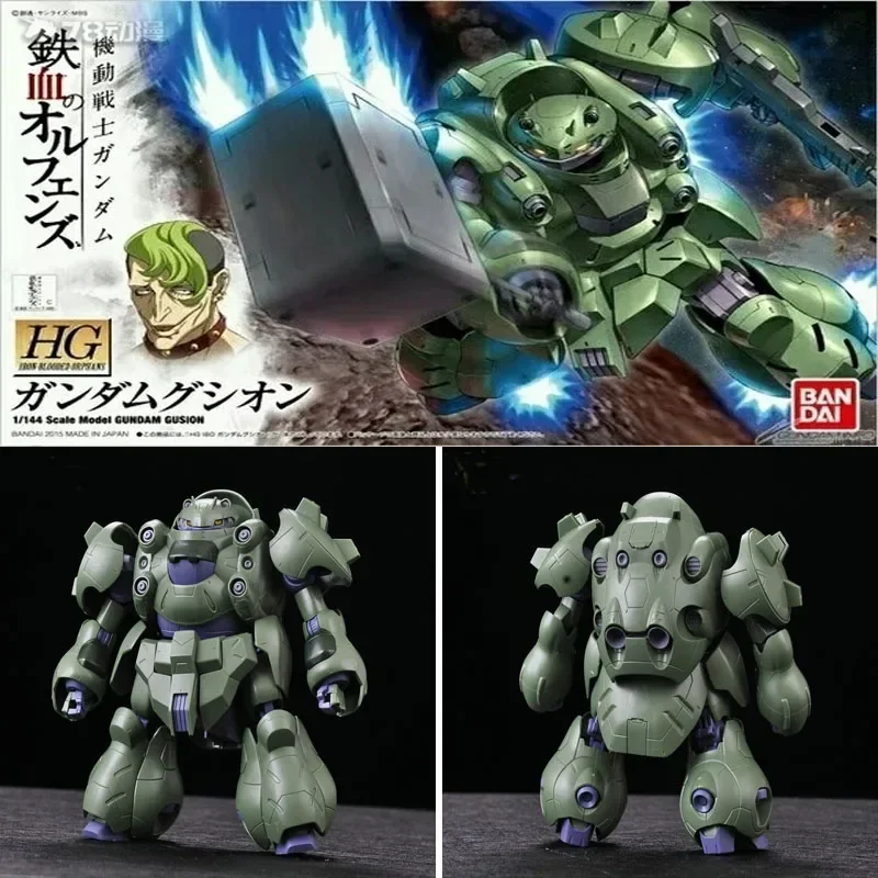 بانداي الأصلي GUNDAM أطقم منمذجة HG ASW-G-11 GUNDAM GUSION REBAKE مدينة كاملة جميع 1/44 أنيمي عمل الشكل التجمع نموذج للبنين