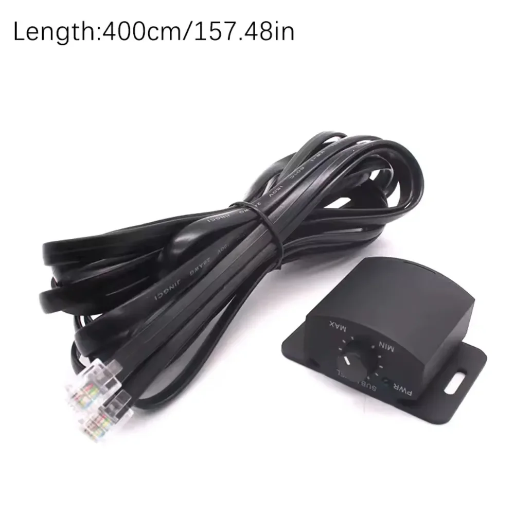 Adjustable Switch Bass Knob Daily Commute Car Audio Volume Control Audiophile Sound Control Automotive Sound Experience