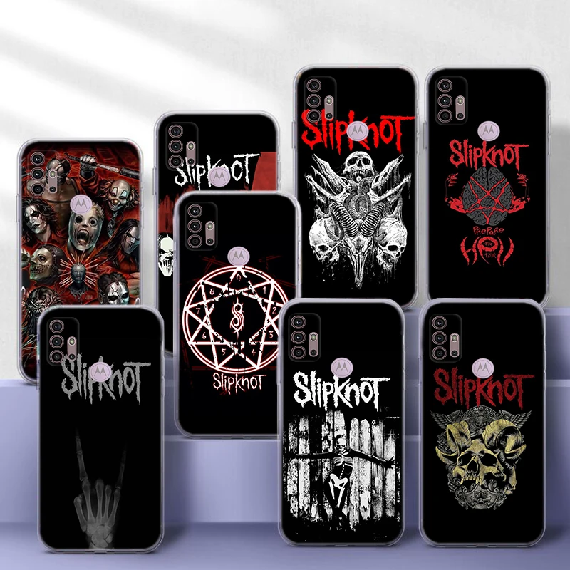 S-Slipknot Soft Case for LG K71 K8 Plus K9 Lite Q510 K92 Q92 Stylo 6 7 V40 V50 V60  G9 X4 Q61 Q60