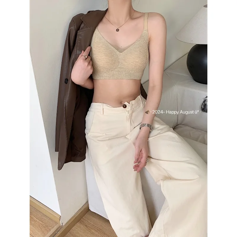 حمالة صدر أوروبية لاسلكية لرفع الصدر الصغير ودعم Bralette بدون سلك داخلي، حمالة صدر مريحة مضادة للترهل للنساء لخريف وشتاء