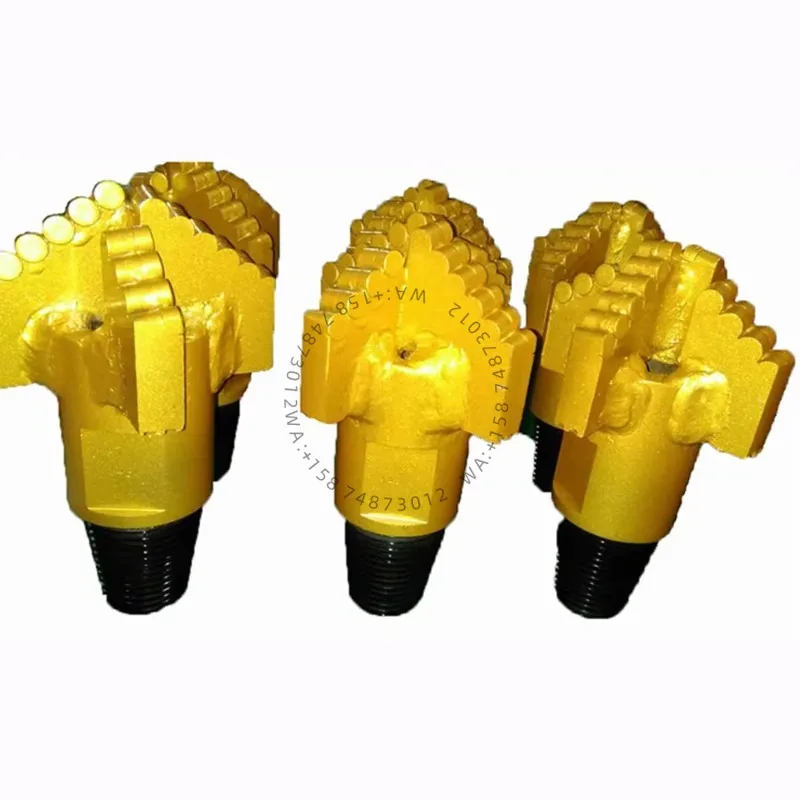 matrix Body Steel Body 3/5 Blades wings PDC Non-coring Bit Rock Mining Drilling Bits