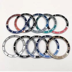 41x32mm Samurai Bezel Insert Fits Seiko LX PROSPEX SNR025 SNR027 King Samurai NH35 NH36 Diving Case Parts Aluminum Bezel Ring