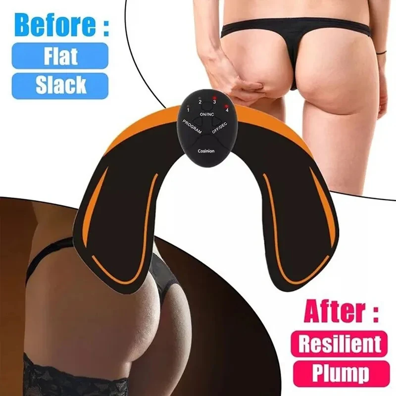 Stimolatore Muscolare elettrico EMS Intelligente Massaggiatore Hip Trainer Glutei Butt Sollevamento Bum Ascensore Up Fitness Addominale Macchina di