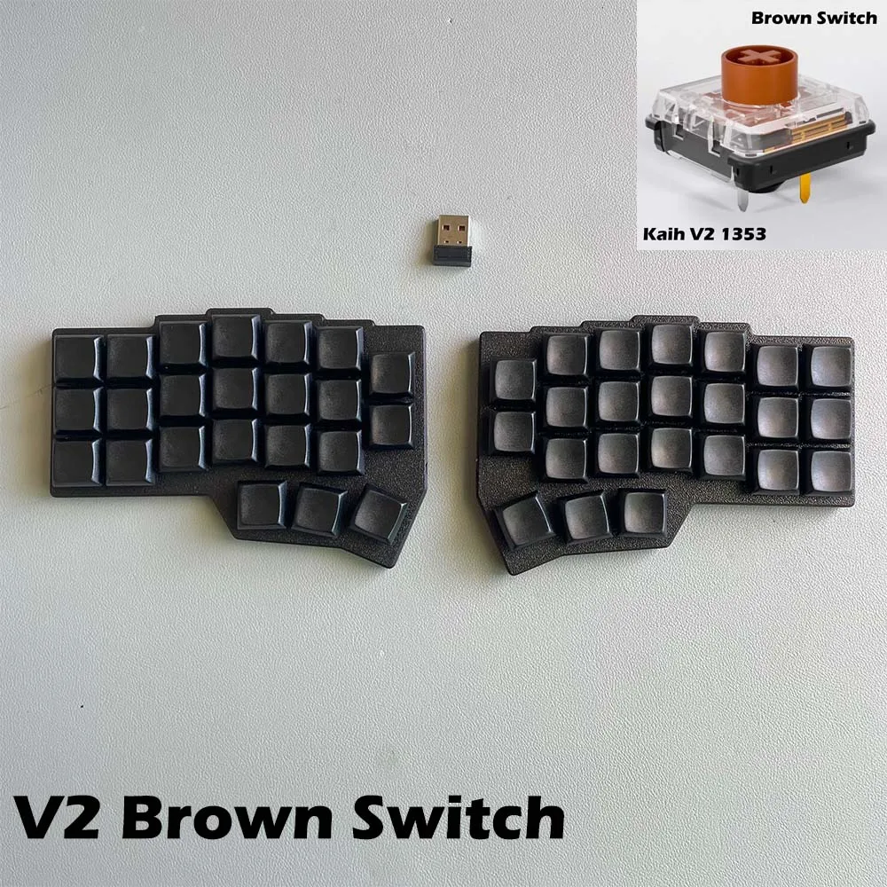 CHOC CORNE V4.1 メカニカルキーボード 2.4G無線 ホットスワップ