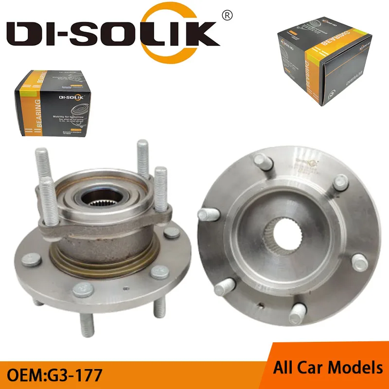 

DI-SOLIK Auto Car Parts Rear Wheel Hub Bearing Assembly G3-177 for CHERY X5(P11)2009-2012 Auto Bearings Cubo De Rueda