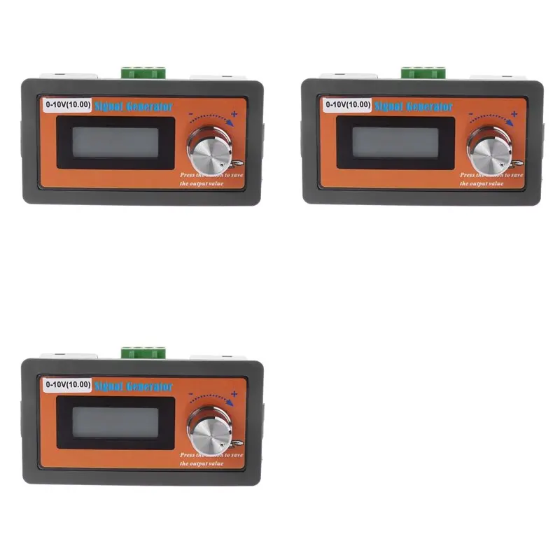 

[NEW A09R!】 3X 0-10V Signal Generator Voltage Generator 0.01 High Precision