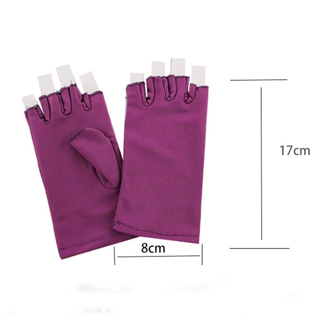 Thin Spandex Stretch Elastic Non-Slip Breathable Mittens Driving Gloves Half Finger gloves Anti-UV