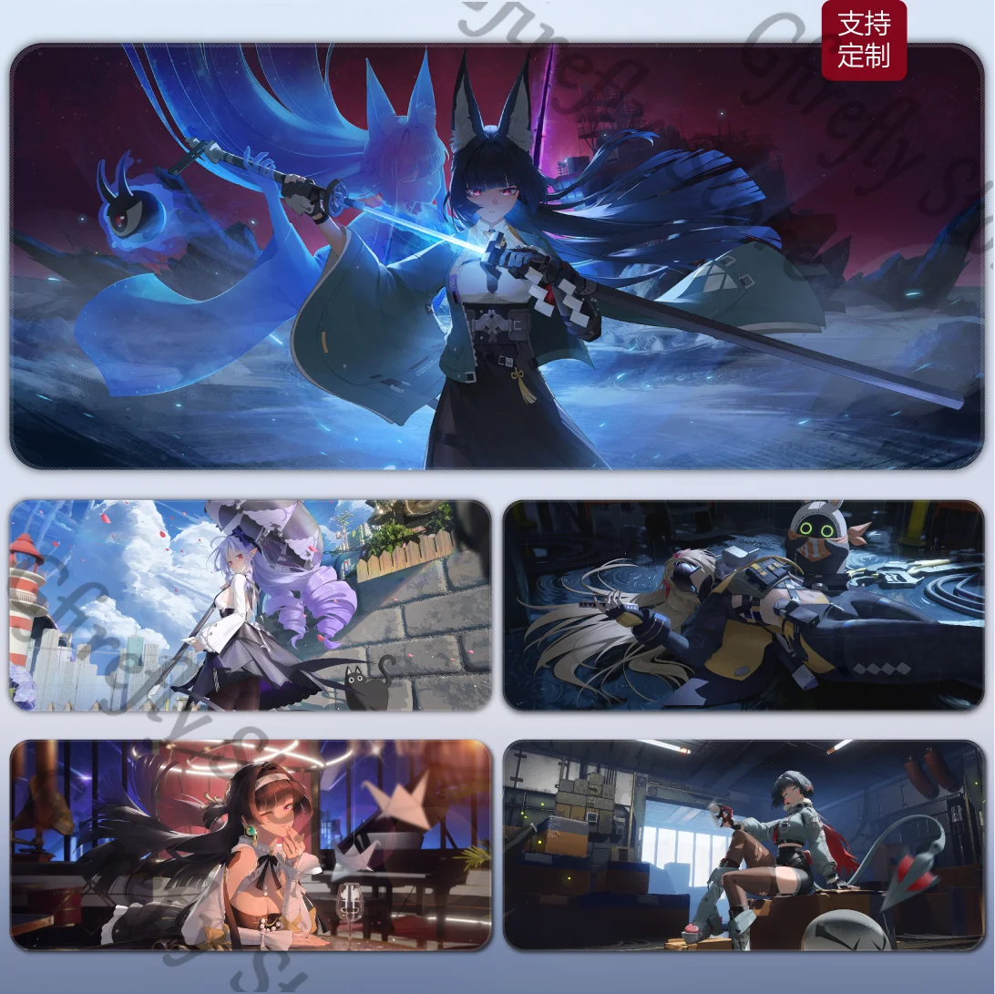 

Hoshimi Miyabi Unisex Anime Zenless Zone Zero Keypad Mouse Pad Computer Large Size Table Mat Vivian Banshee Quadratic Element