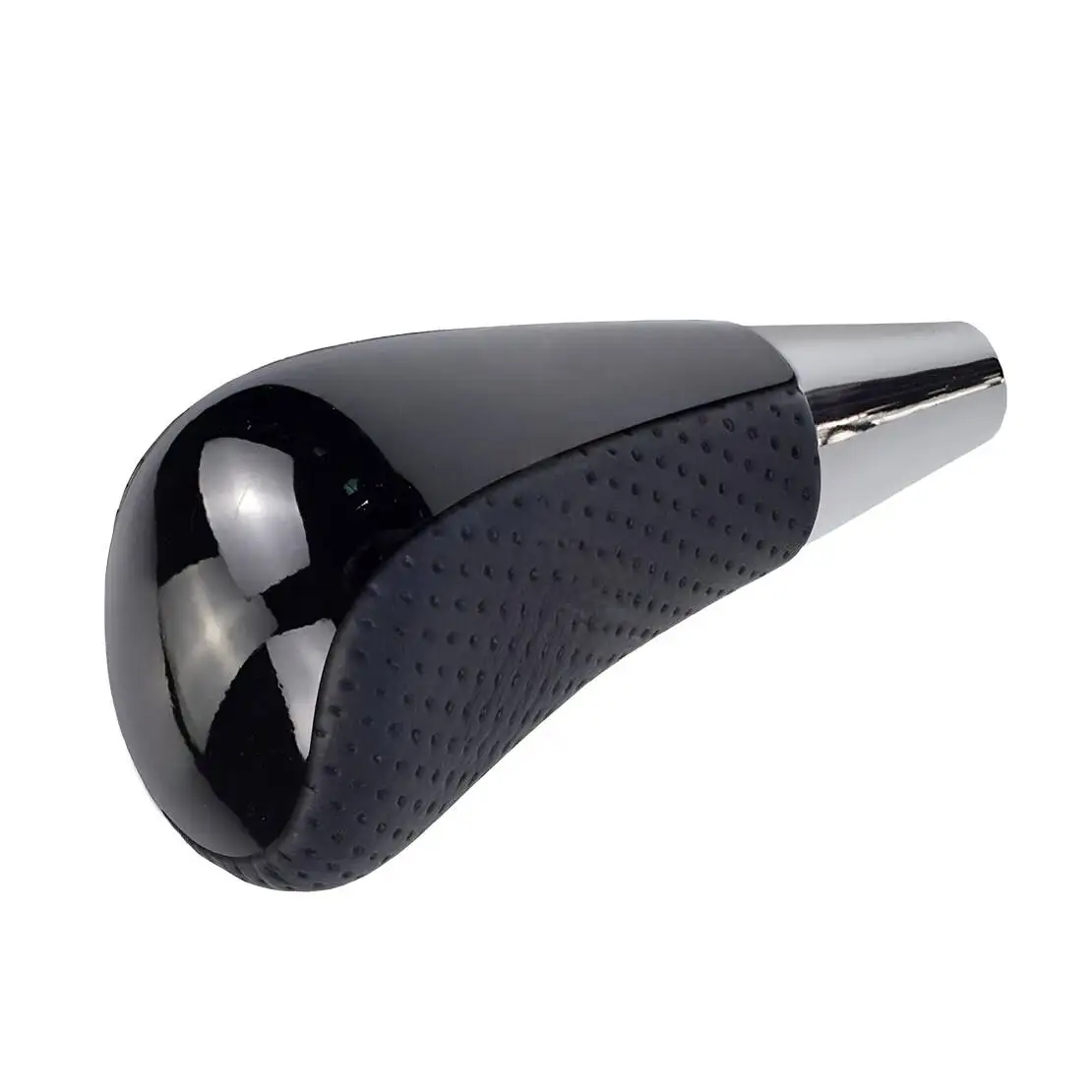 Gloss Black PU Leather Gear Shift Stick Shifter Lever Knob Fit for Lexus ES300 ES330 IS-F GS300 Toyota Estima Hilux Crown Innova