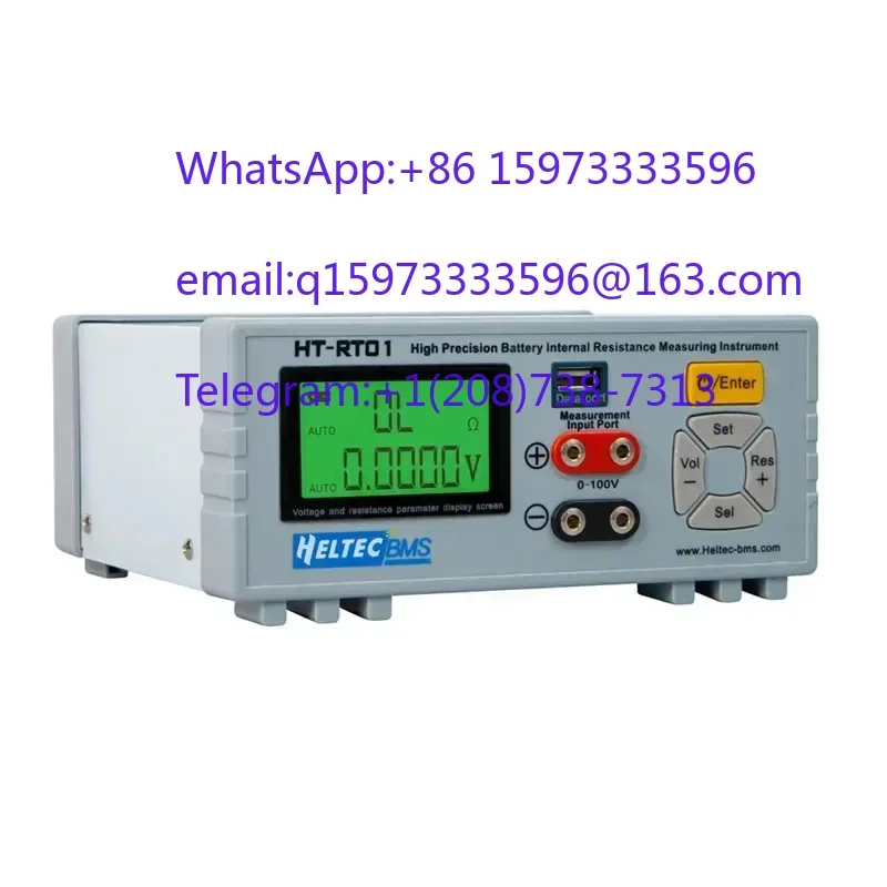 Digital Battery Resistance Measuring Instrument Accurate Data Tester for Various Rechargeable Battery Group Parameter