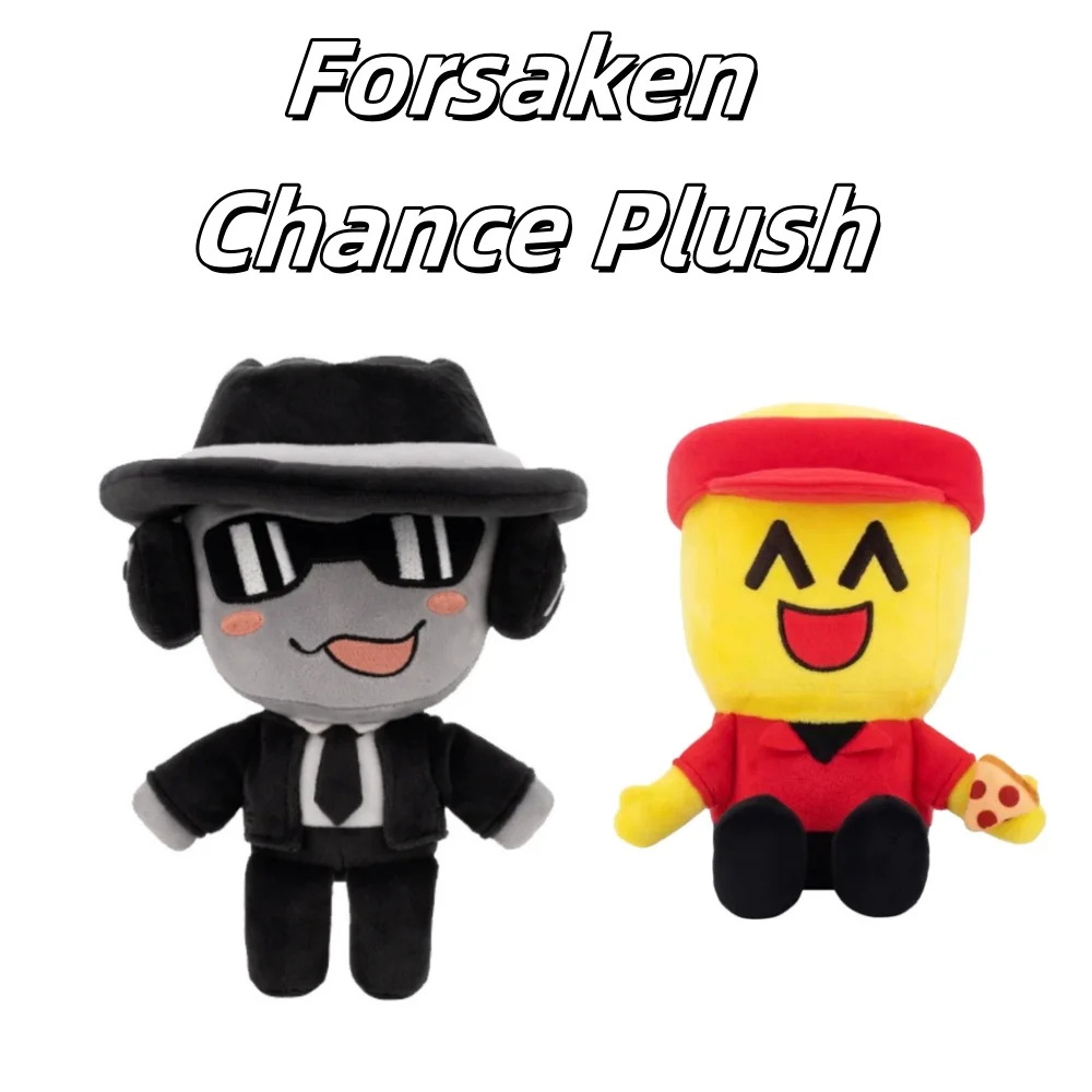 Forsaken Chance Plush Dolls Cotton Doll Gaming Peripherals Soft Doll Cute Room Decoration Customized Toys Kids Birthday Gift