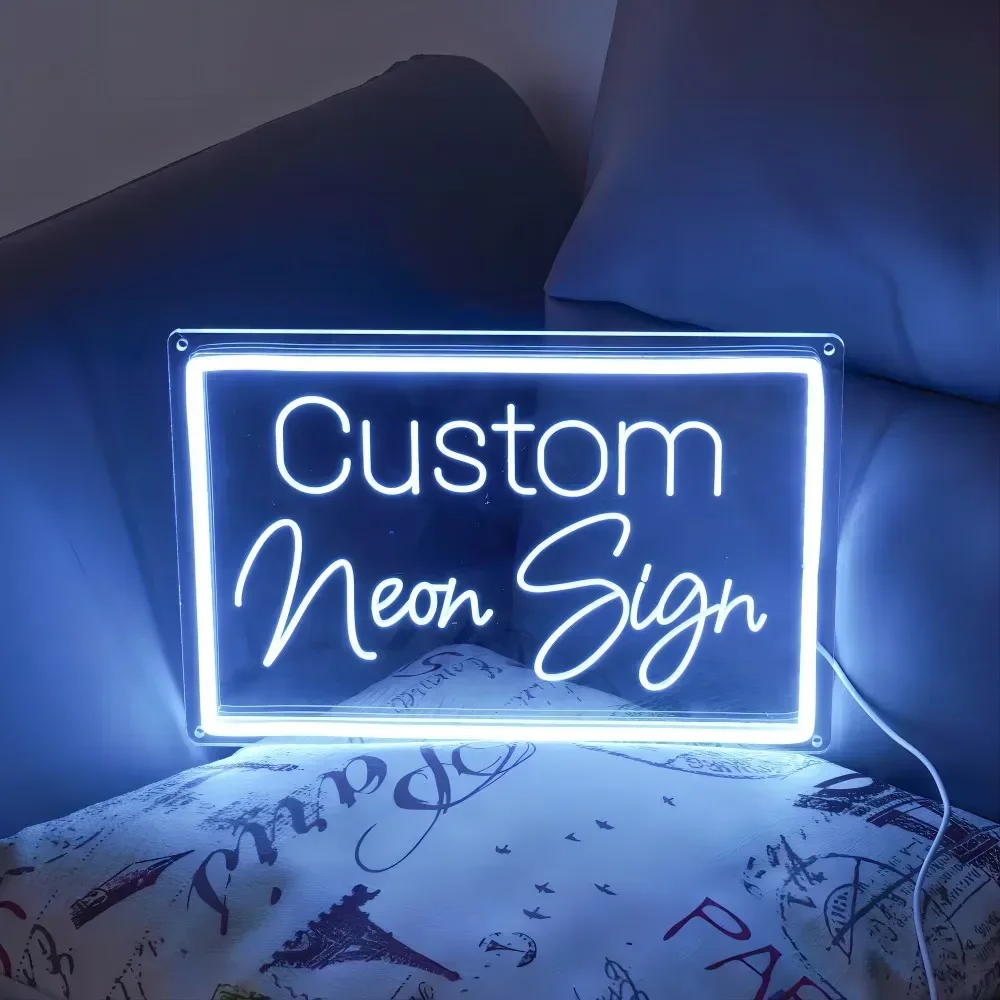 Customizable Neon Sign Carve Personal LED Light For Halloween Decoration Christmas Gifts Bedroom Wall Decor Gaming Lighting