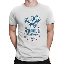 The Terminator Arnold Schwarzenegger Mr Olympia Tshirt Homme Men's Clothing Blusas T Shirt For Men