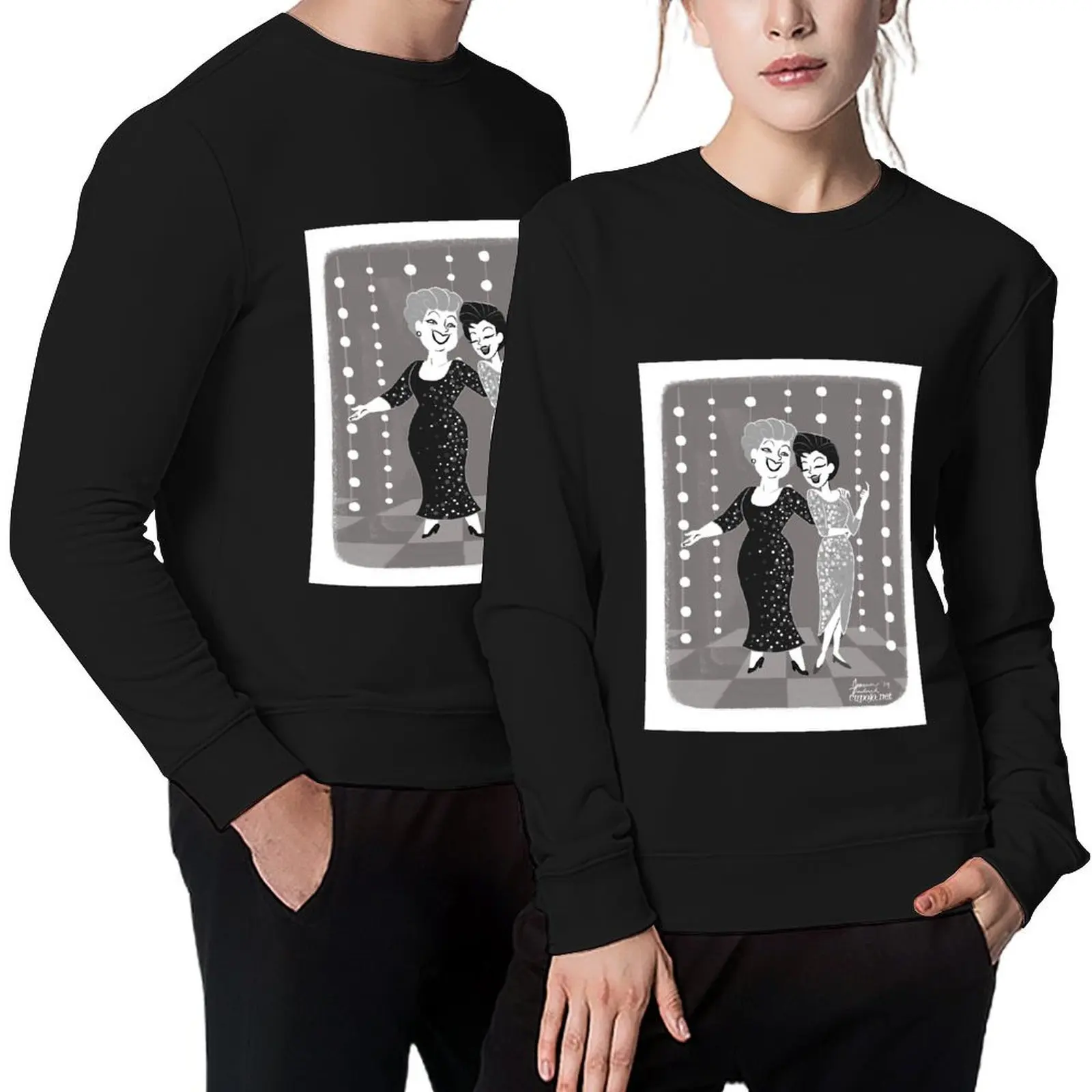 

Ethel and Judy Pullover men's autumn clothes aesthetic clothing men's clothes men's sweat-shirt pullover