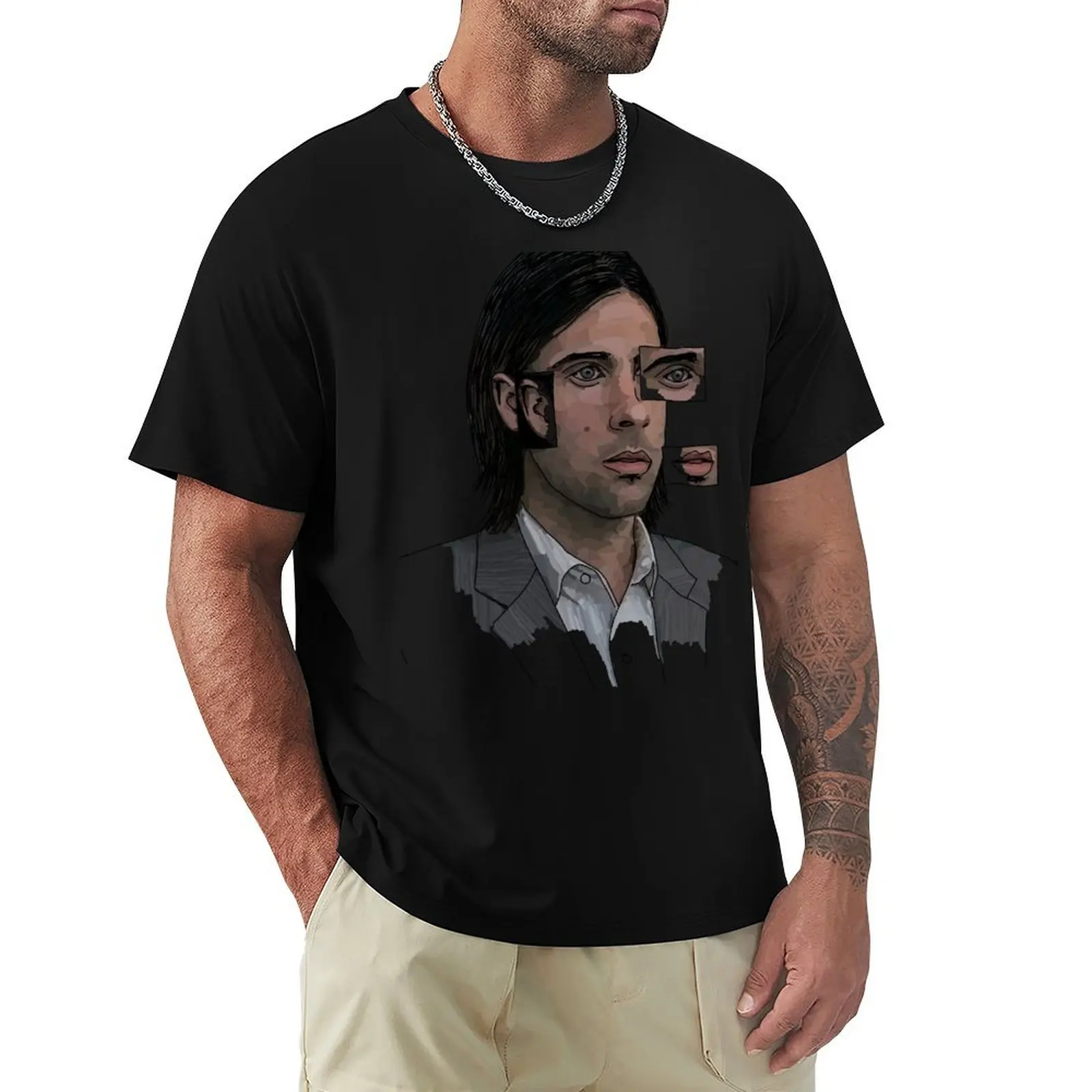 

I Heart Jason Schwartzman T-Shirt heavyweights anime stuff graphic tee shirt Men's clothing