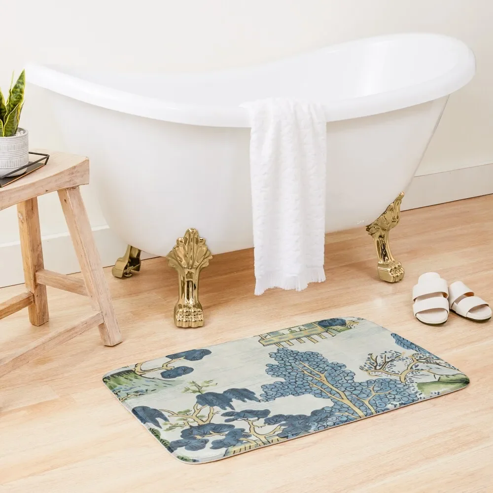 

Chinoiserie classic Bath Mat Non Slip Carpet Bathroom Slip Carpets For The Bathroom Toilet Accessories Bathroom Mat