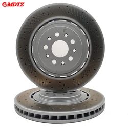 2PCS Dacromet Coating Front Brake Disc for Maserati Ghibli SQ4 Quattroporte AWD Ghibli S 360mm 670030935