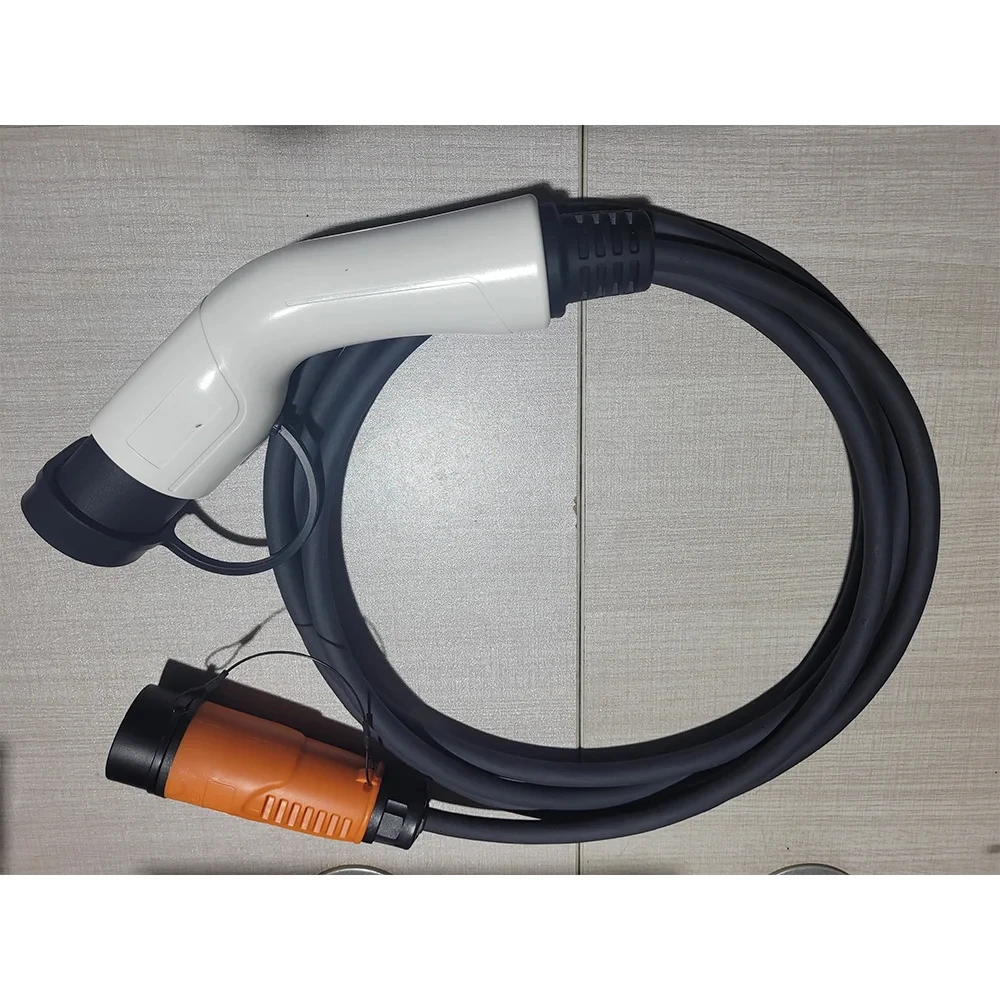 

220V 16A Charging Plug with TYPE 2 Male Socket Cable for Electric Vehicle Universal Models