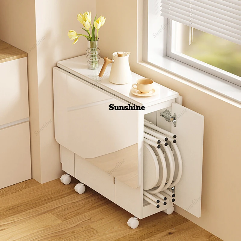 

Modern Nordic Dining Tables For 8 People Elegant Design Premium Dining Tables French Glamour Table A Manger Pliante Furniture