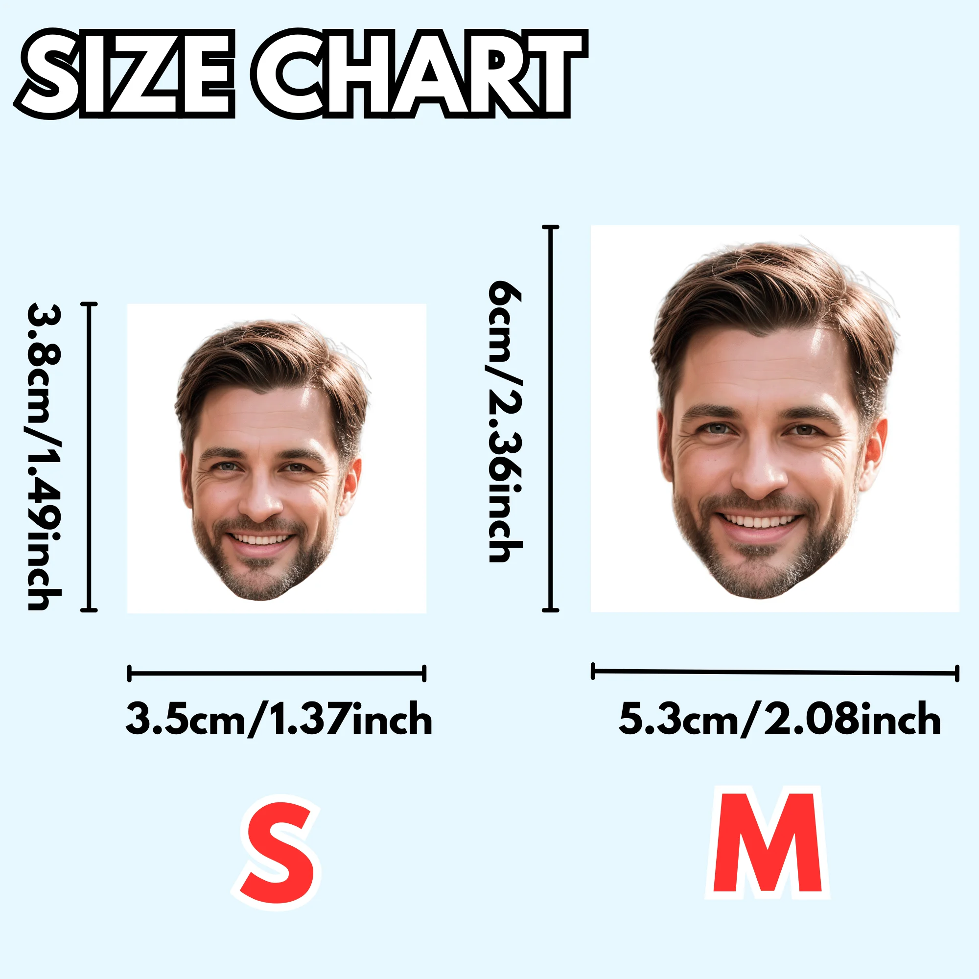 10/20/30/60/90pcs Customized Photo Temporary Tattoo Stickers, Personalized Portrait Tattoo Stickers, Pet Photo Tattoo Stickers