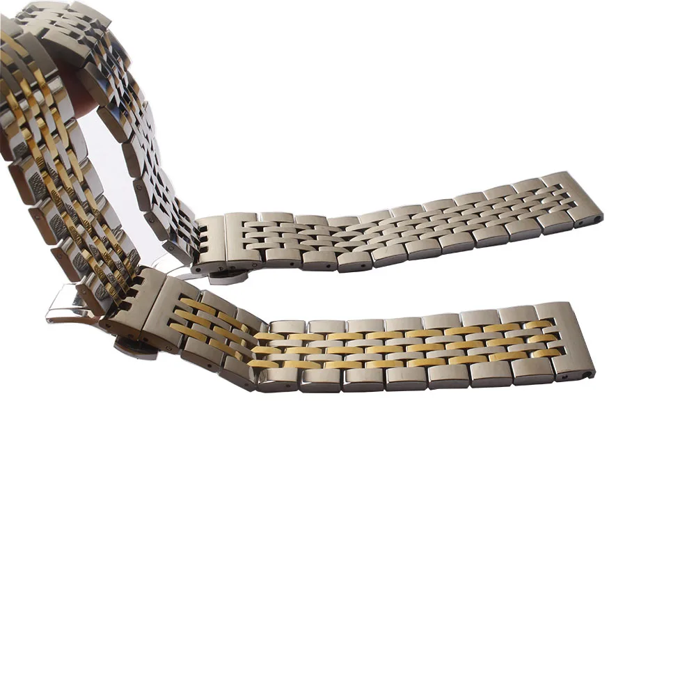 14MM 16MM 18MM 19MM 20MM 21MM 22MM correas de relojes de pulsera compatibles con Tissot T041 t17 pRC200 pulsera de reloj para hombre para mujer extremo curvo gratis