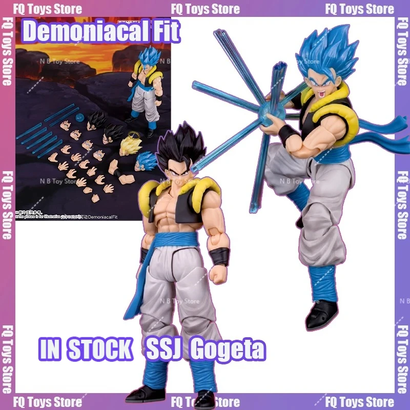 

Demoniacal Fit Gogeta Figure Dragon Ball Z Super Saiyan Blue Hero Waltz Gogeta The Supreme Dance Anime Action Figure Toys Gifts