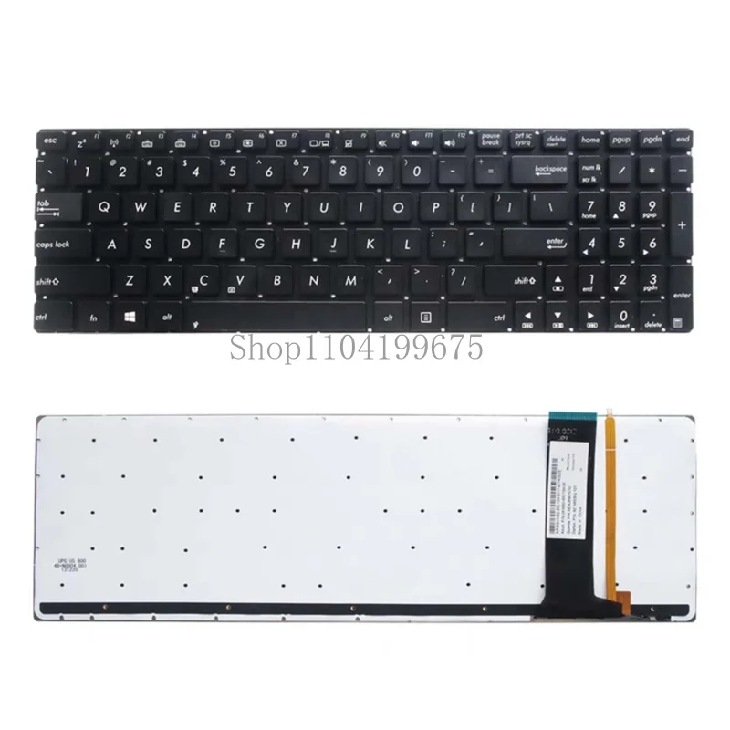 Teclado reposamanos para ASU-S N56 N56V N56VM VZ SL XI363 XI323 XI321VZ XI361 US