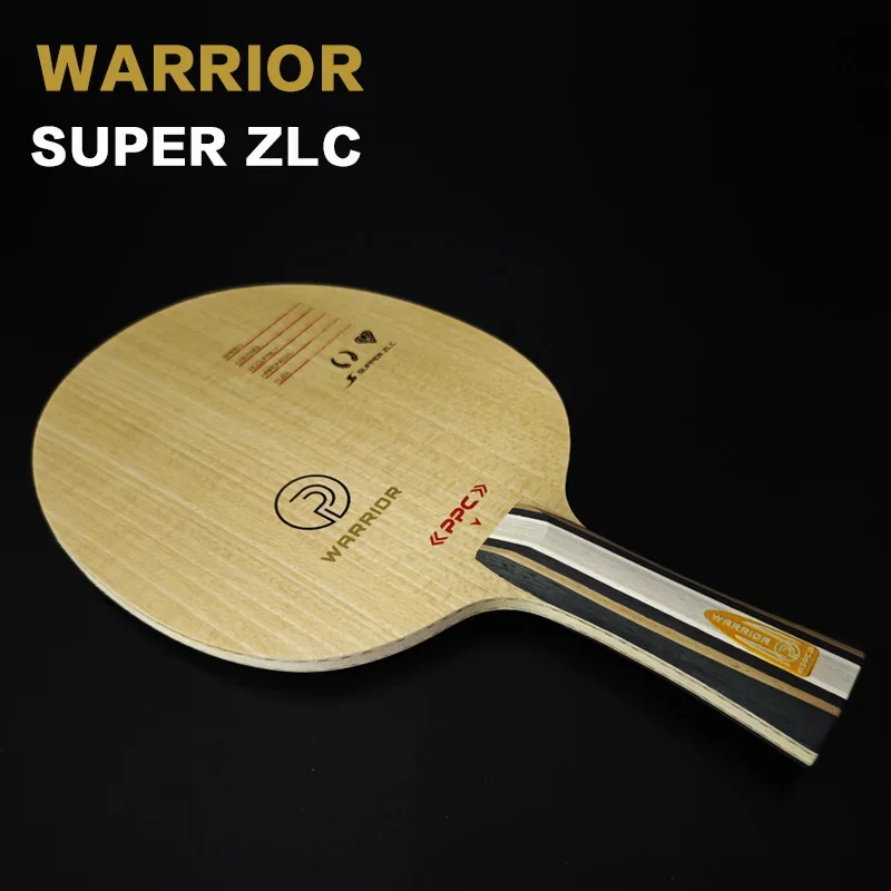 شفرة تنس الطاولة الخارجية من ألياف الكربون من WARRIOR Super ZL/شفرة بينج بونج/مضرب تنس الطاولة