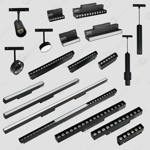 LED 트랙 조명 천장 자석, 투야 지그비 스마트 디밍 가능, 선형 LED 마그네틱 트랙 조명, 0-10V 제어, 경쟁력 있는 가격, 48V 