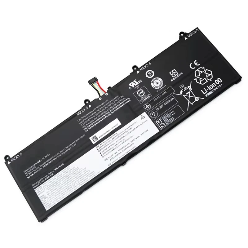 Laptop Battery L19C4PC3 ​L19M4PC3 5B10Z49581 SB10Z49582 For Legion R9000X Y9000X 2021/S7-15IMH5 Series 15.36V/71Wh/4623mAh