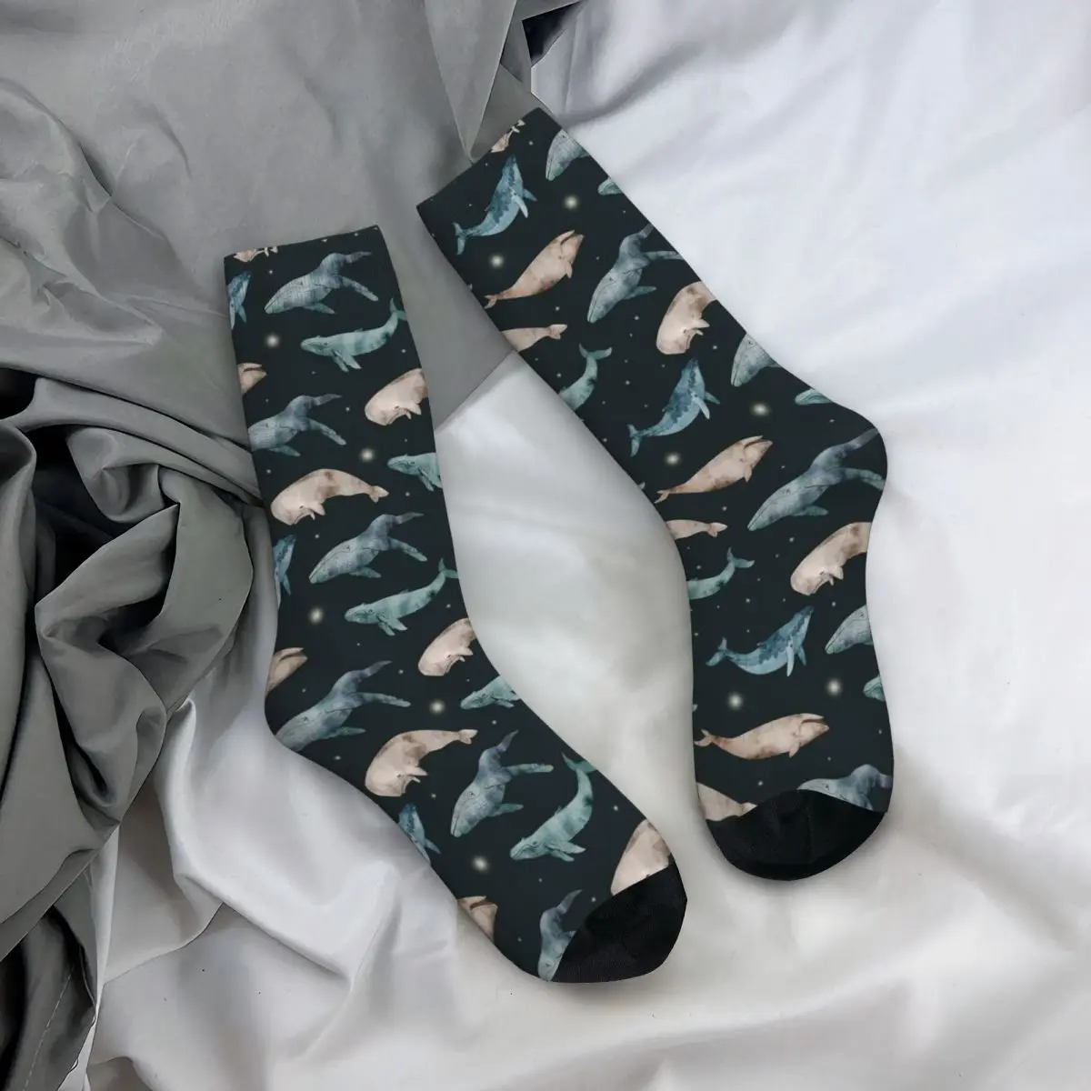 Chaussettes adultes à motif sans couture, chaussettes unisexes, chaussettes pour hommes et femmes