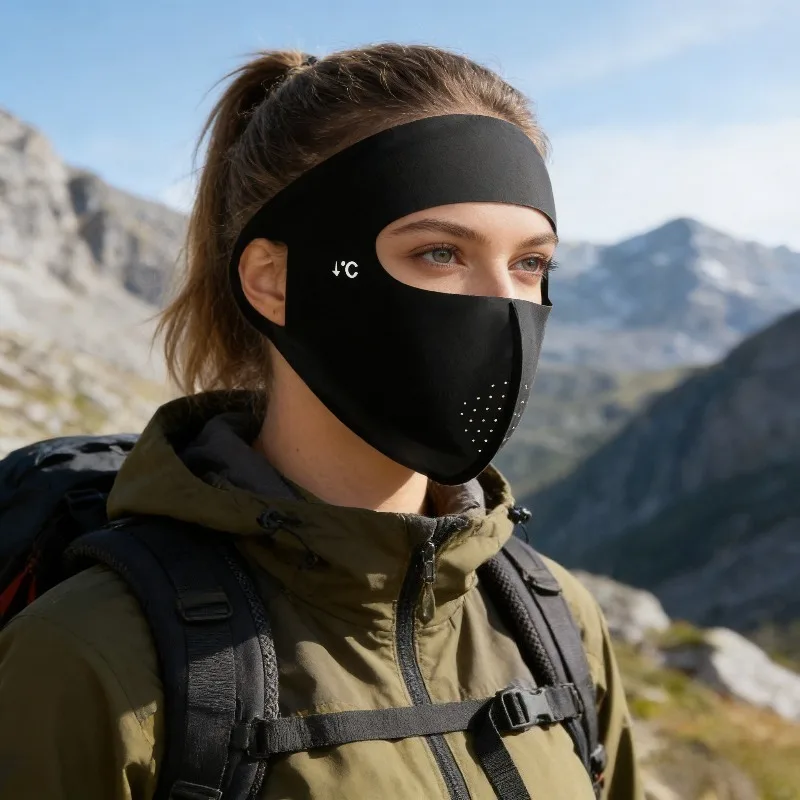 

1-10PCS Summer Full Face Mask Sun Protection Men Women Face Mask for Outdoor Travel Ice Sense Breathable Elastic Facekini